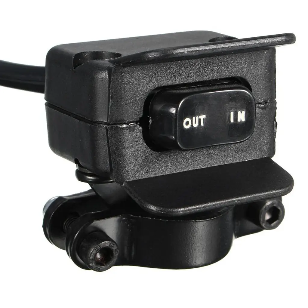 3 Meters Black Winch Handlebar Switch Control Fit for Motorcycle ATV/UTV