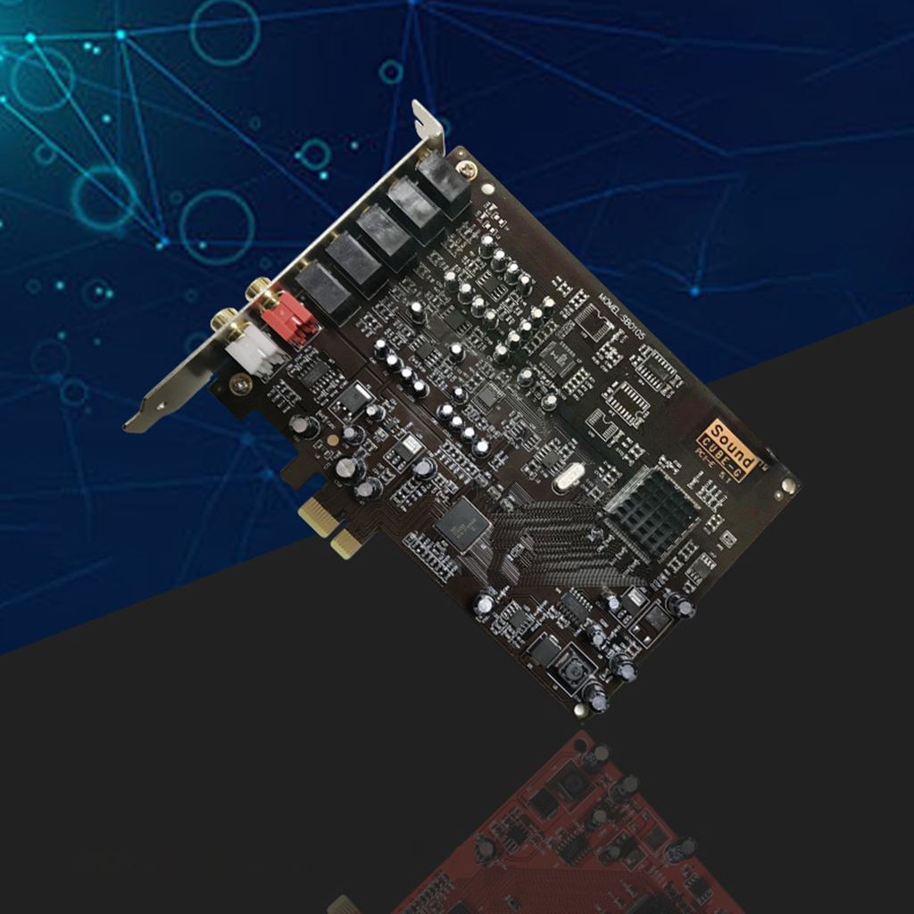 5.1 Pcle Creative Sound Blaster Sound Card Network Controller Card for Gigabit Ethernet
