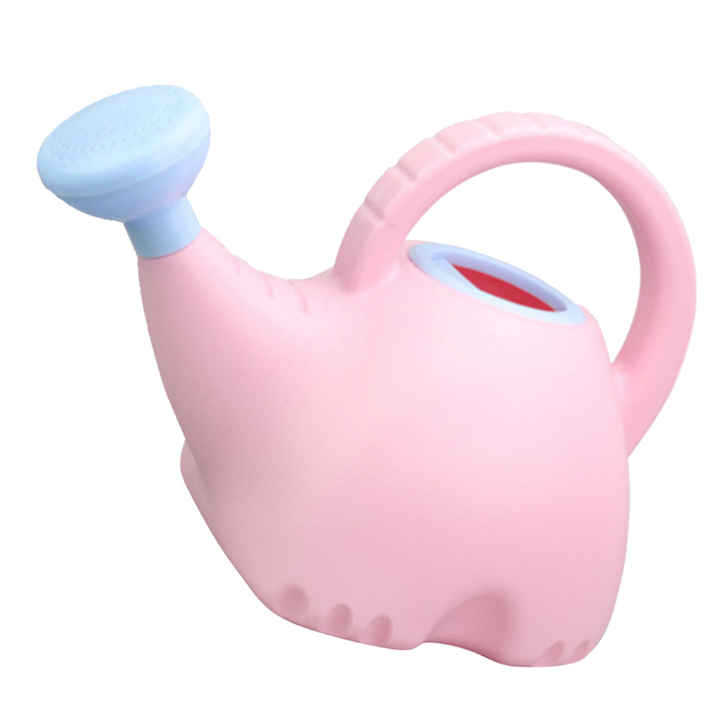 Chic Elephant Plastic Long Spout Watering Can for Outdoor and Indoor House Plants - 1.5L