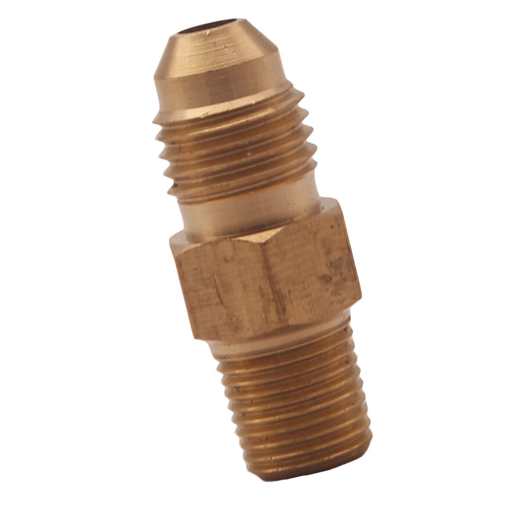 Firm Brass Fitting Oil Gas Adapter Male AN4 -4 1/8