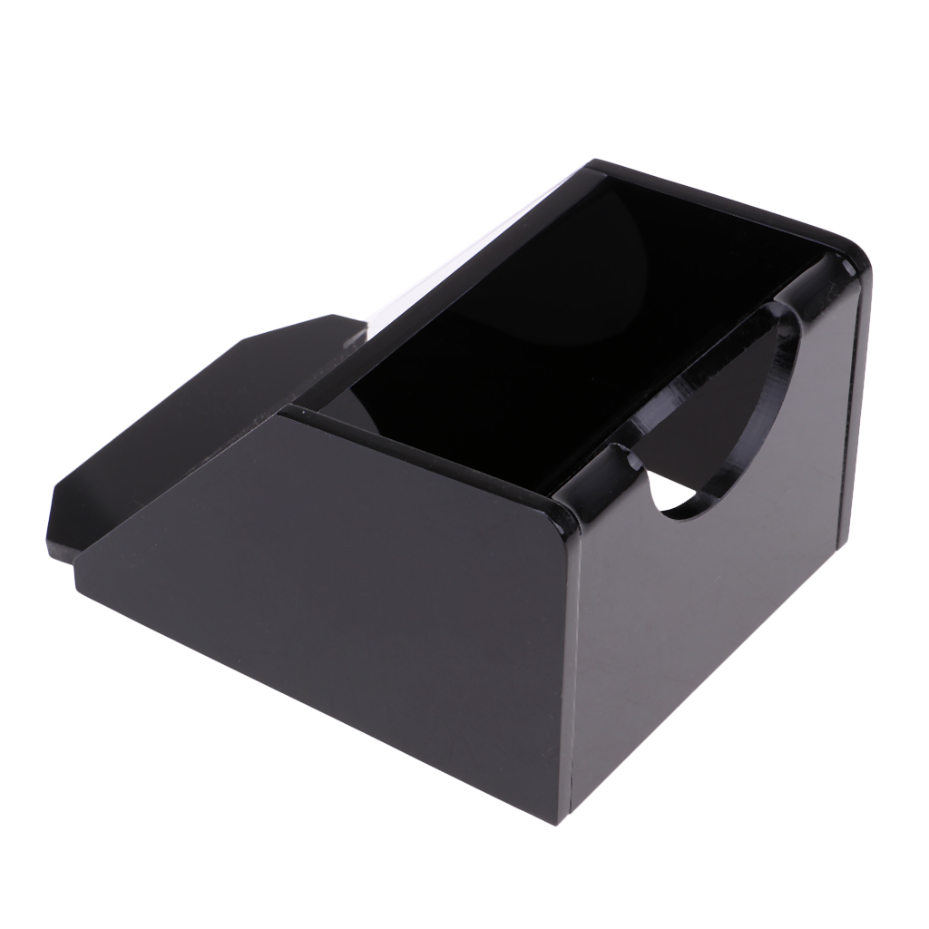 Casino Grade 1-Deck Blackjack Dealer Shoe for Party Family Poker Card Games