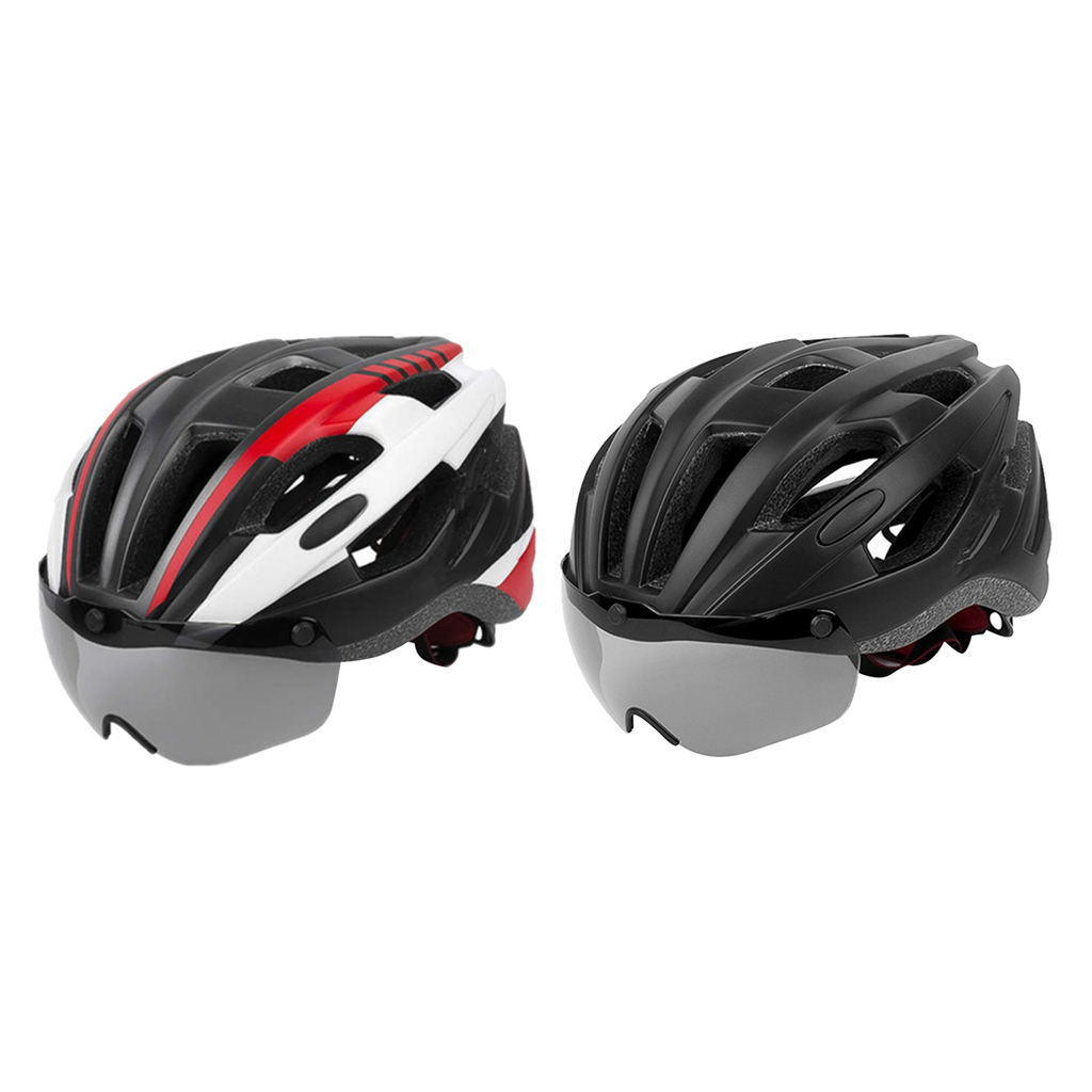 Anti-Impact Bike Helmet Breathable Mountain Road Bicycle Helmet with Magnetic