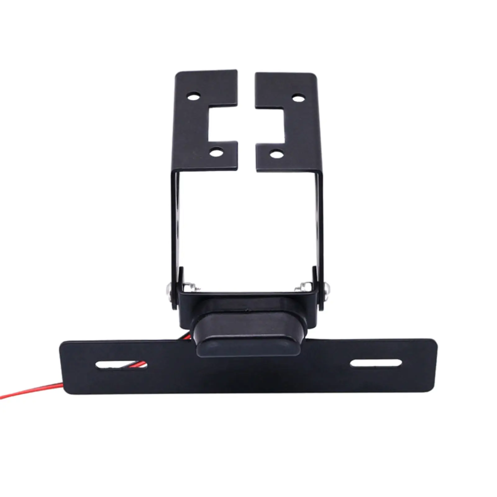 Rear License Plate Bracket Frame Color: Black License Plate Mount Fit for Kawasaki 400 250 2017-2019 Replace Motorcycle