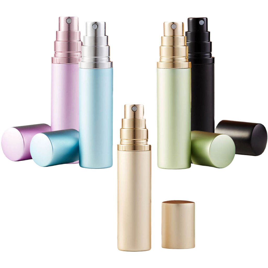 Refillable Perfume Bottle 9ml High-End Leaking Proof Fine Atomizer Dispenser Subpackage Fragrance Portable for Travel Alcohol