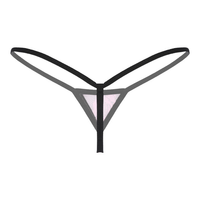 Womens Lingerie Mini Underwear See-through Lace Micro Thongs Briefs G-string  Low Waist Elastic Waistband T-back Thongs Panties - AliExpress