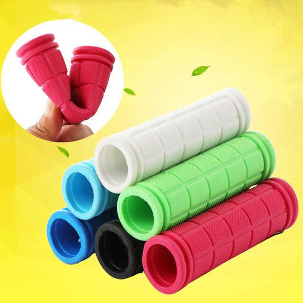 Bike Handlebar Grip Rubber Bicycle Overgrip BMX Mountain Road Cycle Sleeve for Handlebar w/ Diameter 22.2mm
