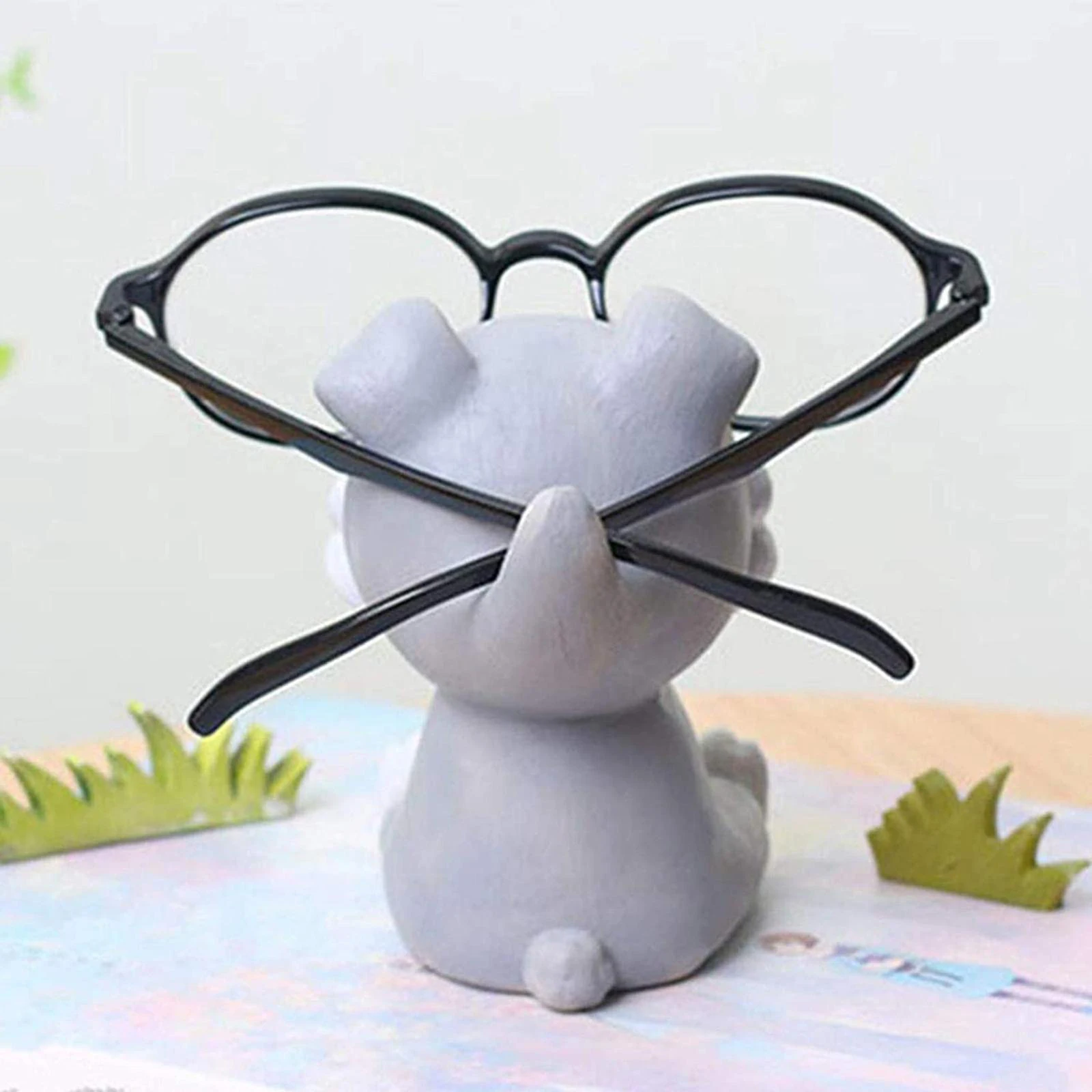 Novelty Dog Reading Glasses Holder Spectacle Eyeglasses Display Stand Gifts 3D Cute  Animal Sunglass Display Rack Shelf