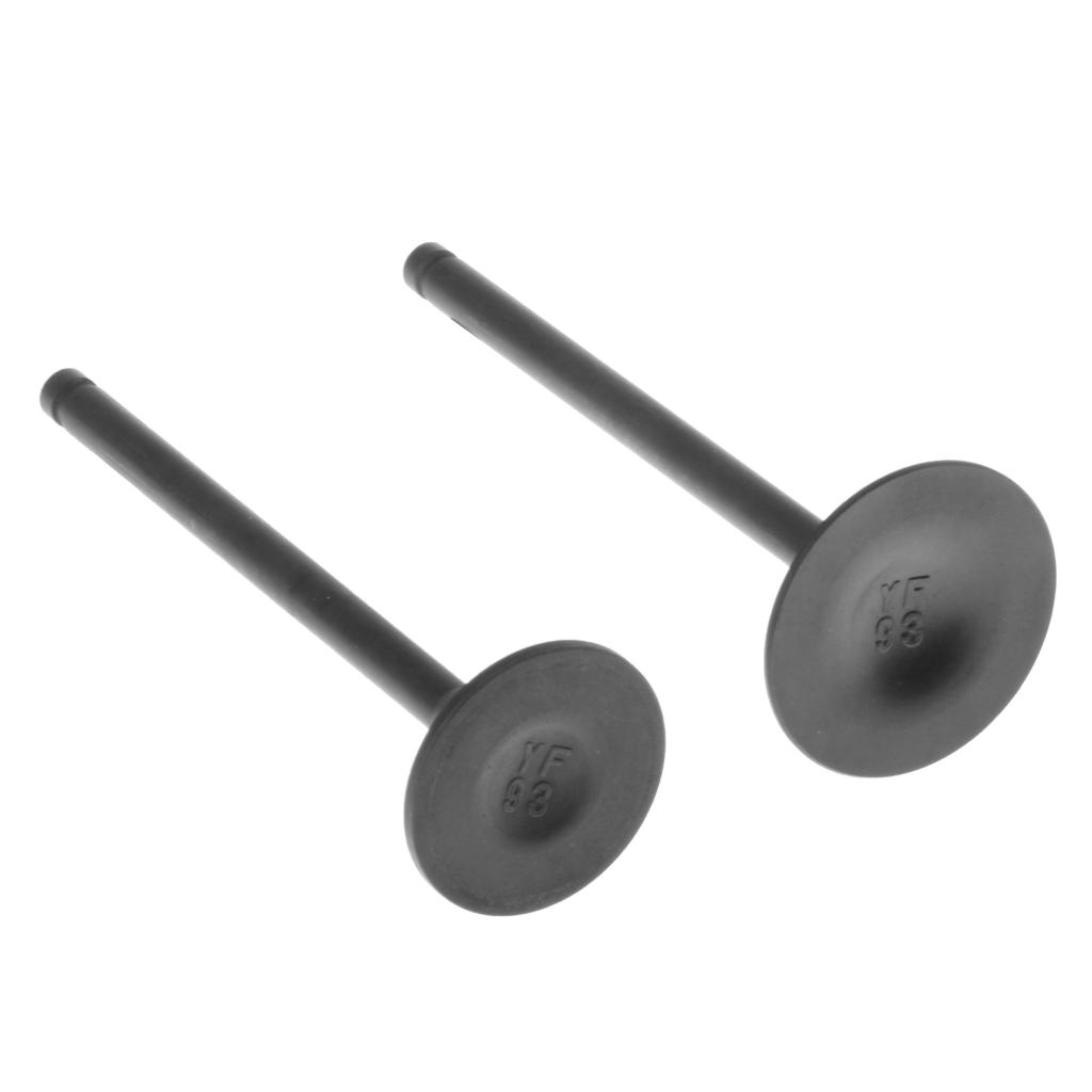 2 Packs Intake Valve Exhaust Valves Set, 250cc Engine Head Intake Exhaust Valves for DIRT BIKE ATV