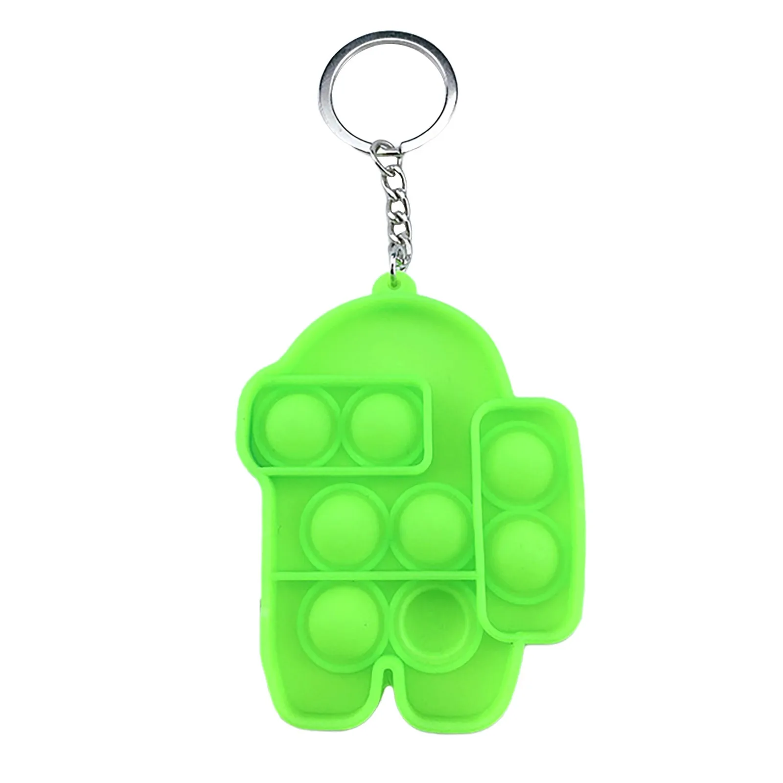 Mini Pops Fidget Toy Simple Dimple Its Anti Stress Relief Keychain Push Bubble Silicone Anxiety Sensory For Autism Adhd Chidlren stress ball brain