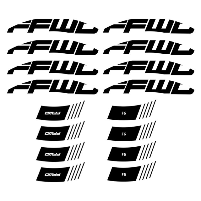 2021 ffwd F6Rホイールセットステッカー早送りロードバイク
