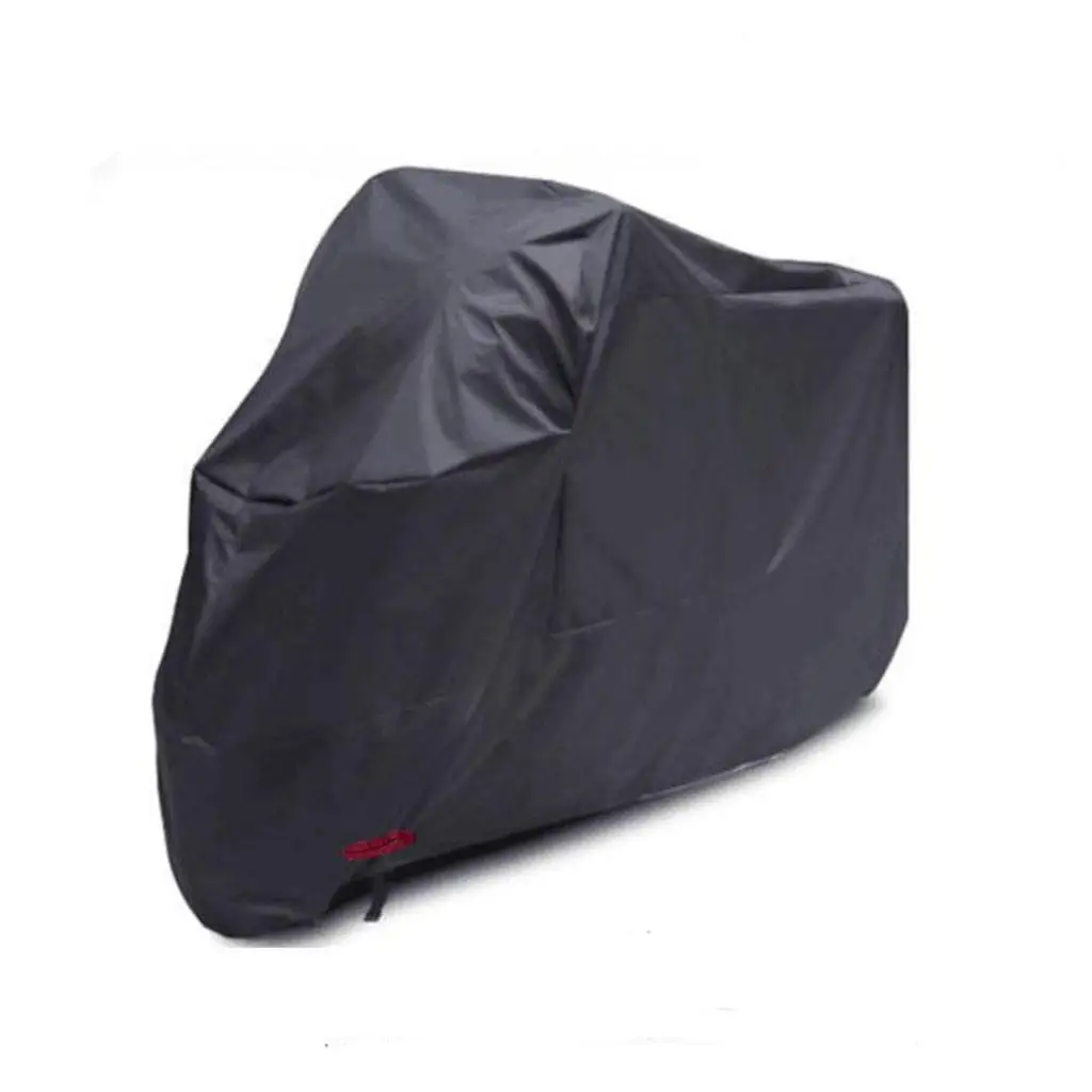 Motorcycle Cover Motorbike Protector Heavy-duty w/ Lock Hole 245x105x125cm