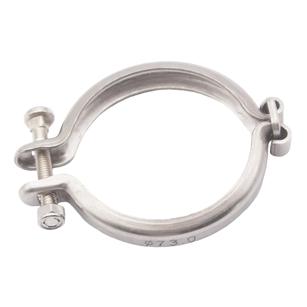 For Holset HX35 HX35W HX40W Replacement Aluminum Turbo Compressor V-band Flange Clamp Set Kit- For BW for Cummins 5.9L