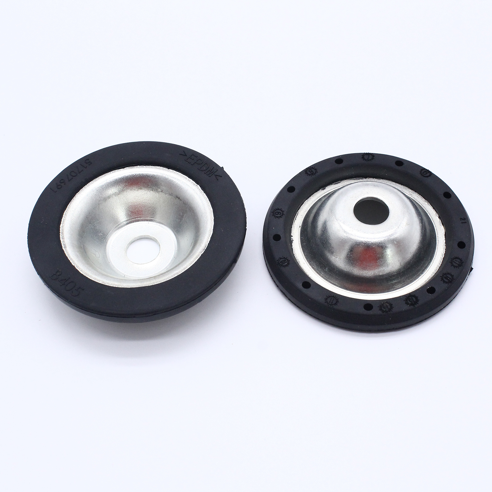 2Pcs Shock Absorber Mount Spring Plates Disc Set for Fiat 500 Auto 51707691