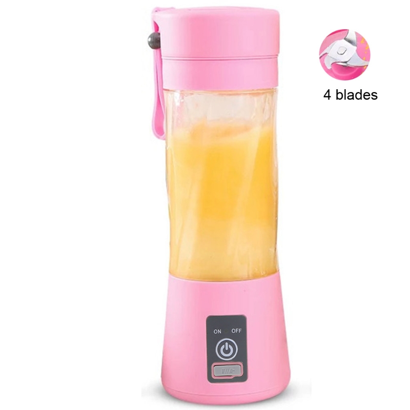 Máquina de Mistura Protable Mini Copo Juicer Único Servir Tamanho Pessoal Liquidificador Usb Recarregável 380ml Frutas Multifunções Suco P9yd 38 pessoal liquidificador usb recarregável 380ml máquina de