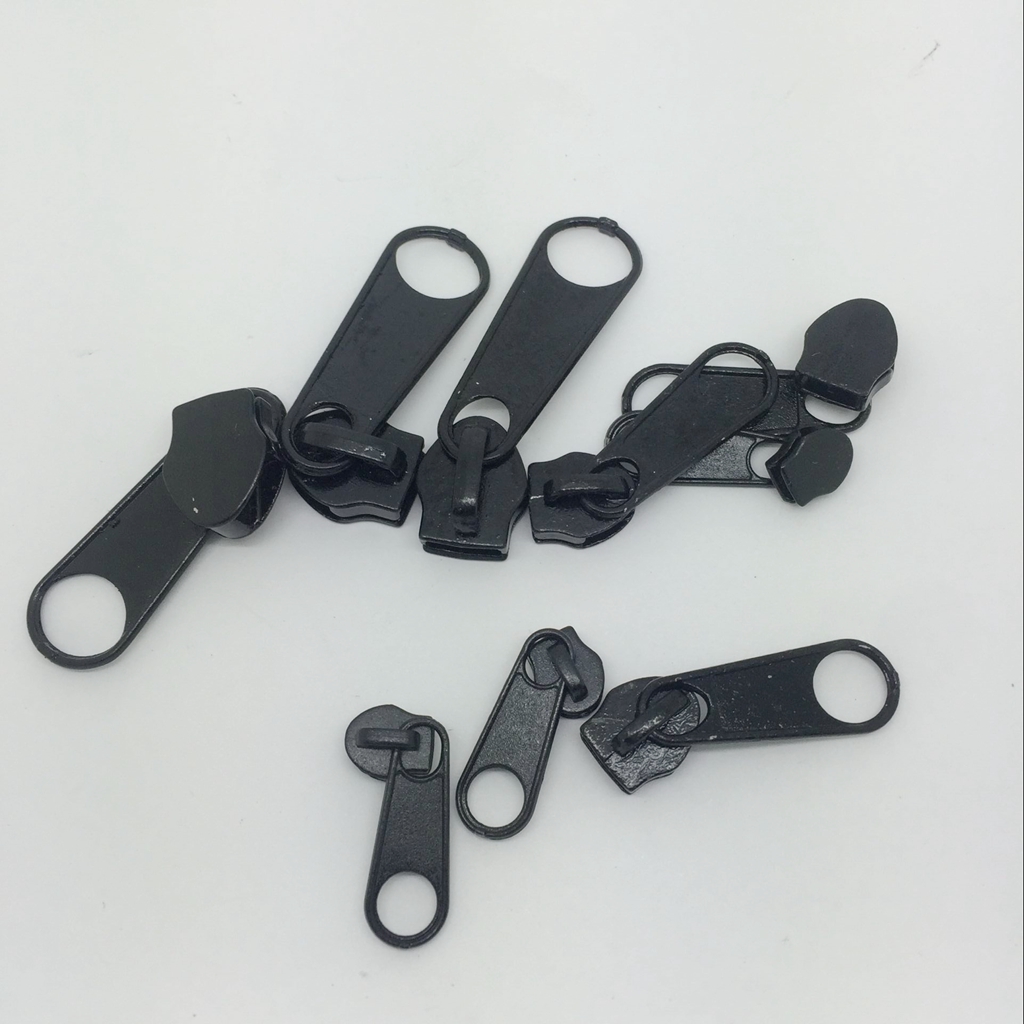 9pcs New Metal Fix Zipper Zip Sliders  Instant Repair Kit Replacement