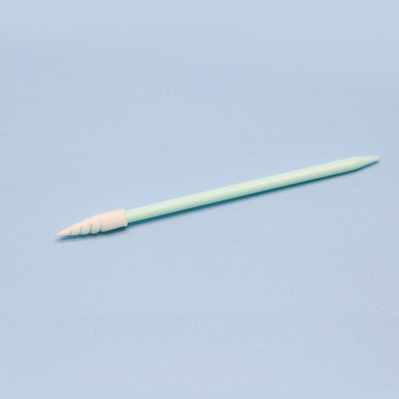 100Pcs/Pack Small Pointed Tips Cloth Head Cleaning Swab Lint Dust Free Sticks for PCB Board Electronics Small Area Camera Optica