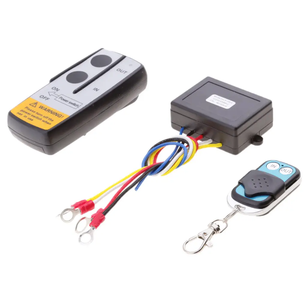 Car UTV SUV Wireless Winch Remote Receiver Switch Conversion Kit KLS-205/2