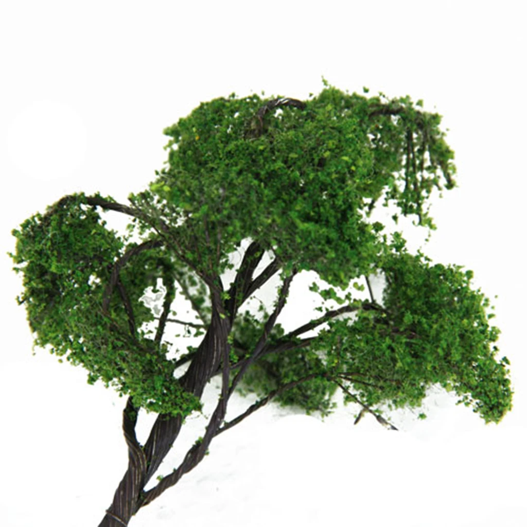 12cm 1:75 Scenery Elm Model Tree For Railways Railroad Garden Diorama Decors