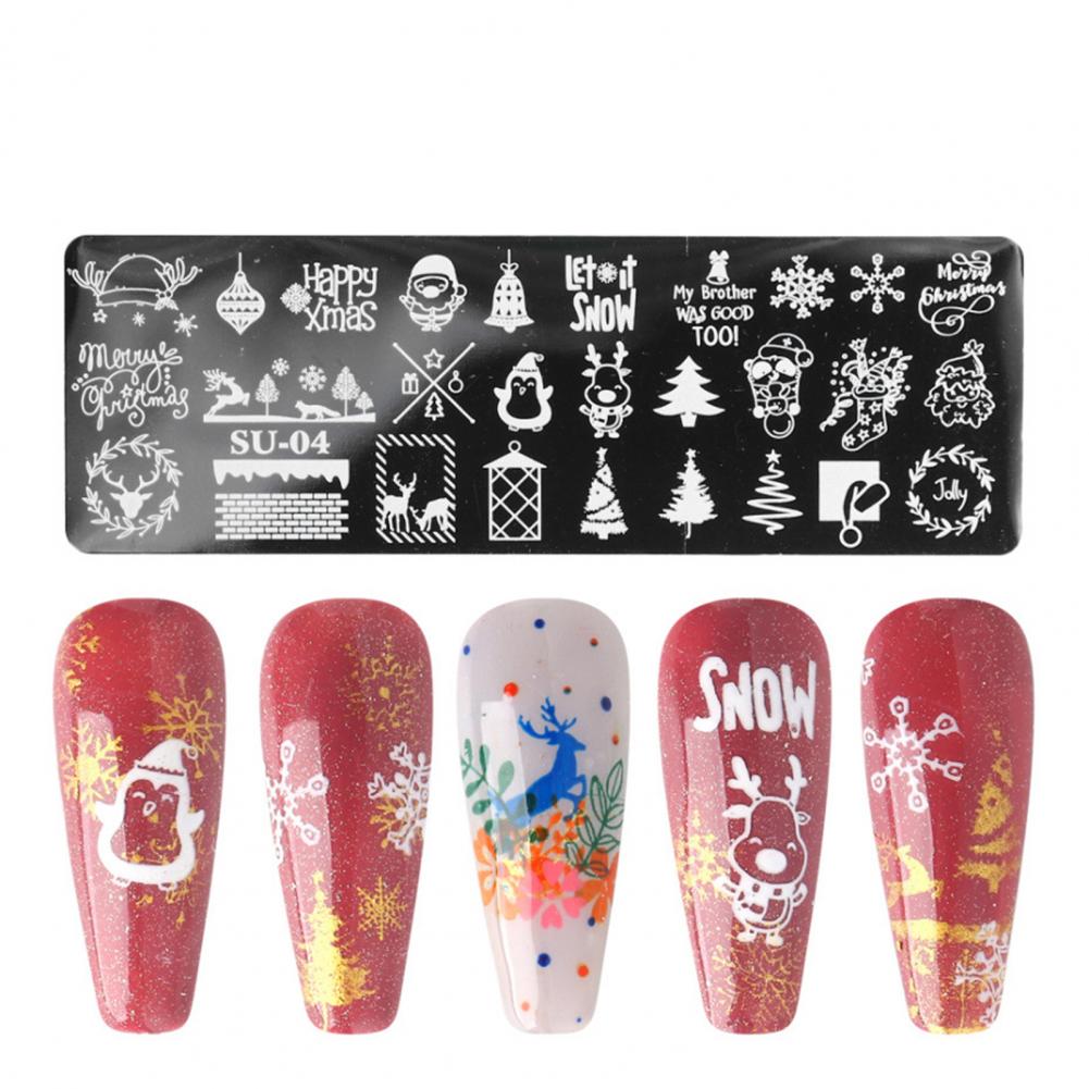 Nail Stamping Plates Human Face Design Multiple Pictures Solid Manicure Art Stainless Steel Printing Plate for Girl Nail Stamping Plates Human Face Design Multiple Pictures Solid Manicure Art Stainless Steel Printing Plate for Girl