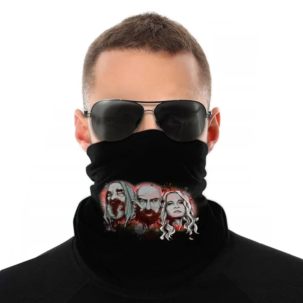 Three From Hell Scarf Neck Face Mask Unisex Halloween Neck Gaiter Seamless Bandana Versatility Headband Cycling Hiking best scarves for men