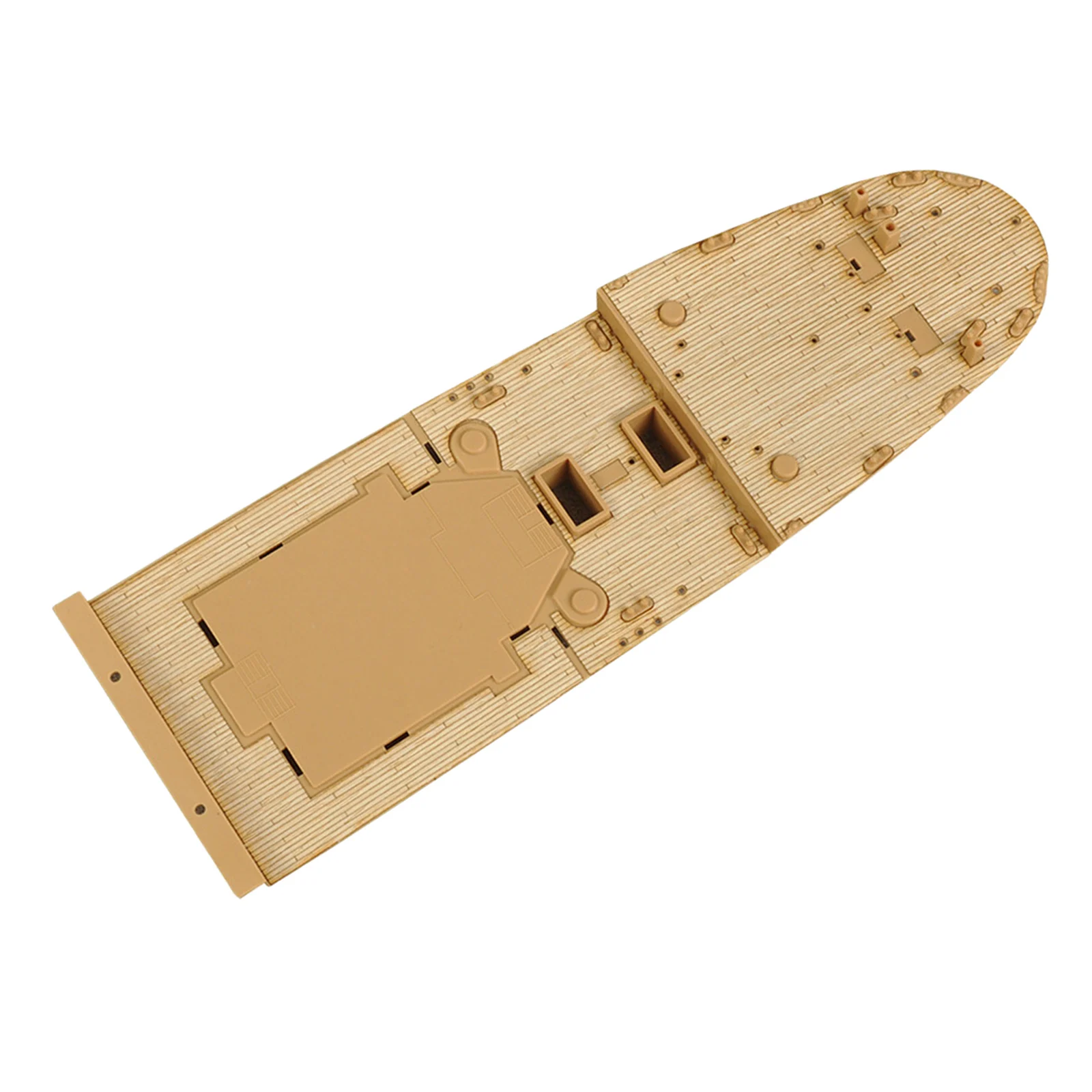 1/400 Ship Model Building Kit Wooden Deck for Academy 14215 Upgrade Part