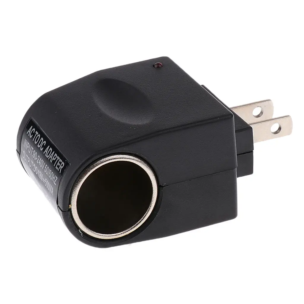110V-220V AC To 12V DC Car Lighter Power Adapter Converter US Plug