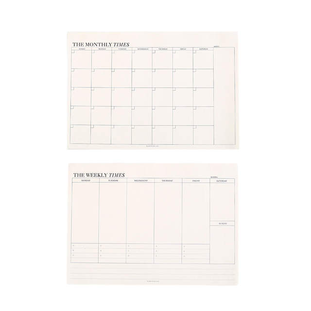 Practical Monthly Planner Tear-Off Sheets Supplies Accessory Planning Weekly  Tasks Calendar for Appointments Notes Office Worker _ - AliExpress Mobile