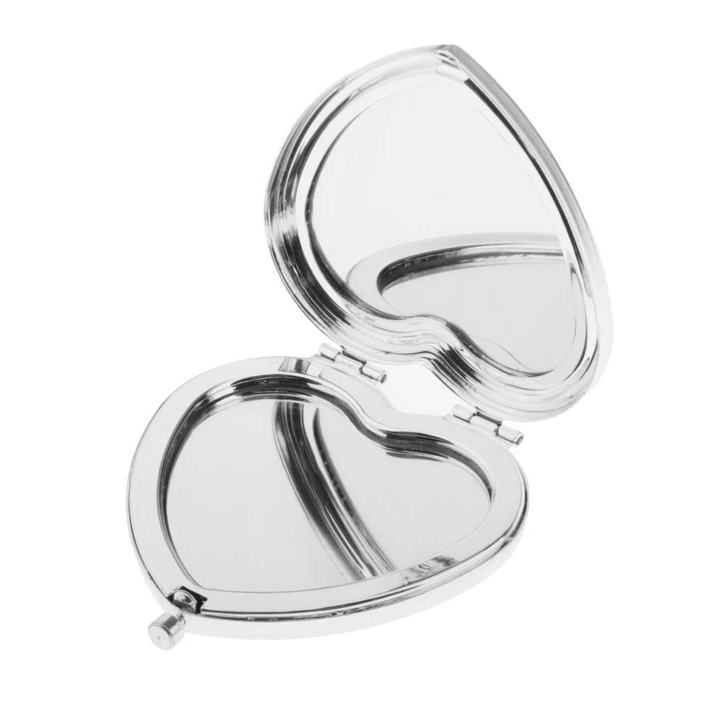 1X / 2X Magnifying Compact Cosmetic Mirror- Double Sided Elegant Compact Pocket
