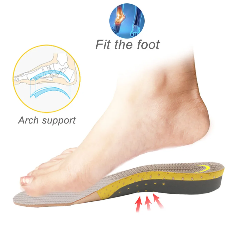 Multifunction orthotic insole for Flat Feet Arch Support orthopedic shoes sole sports Insoles for men and women15