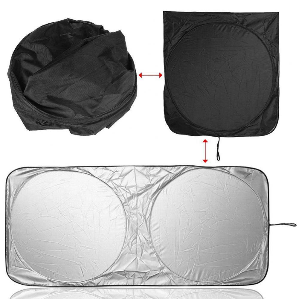 Pare-Soleil Avant Voiture 140x70cm Pliable - Isolation Thermique Motif Dessin Animé Protection UV