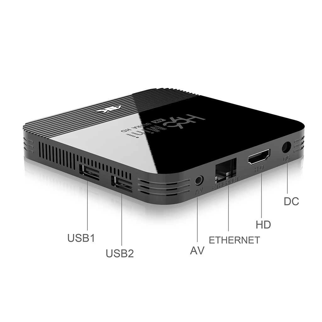 TV Box Android 9.0 H96 Mini H8 RK3228A 2.4G/5G WIFI Set Top Box 2+16GB US