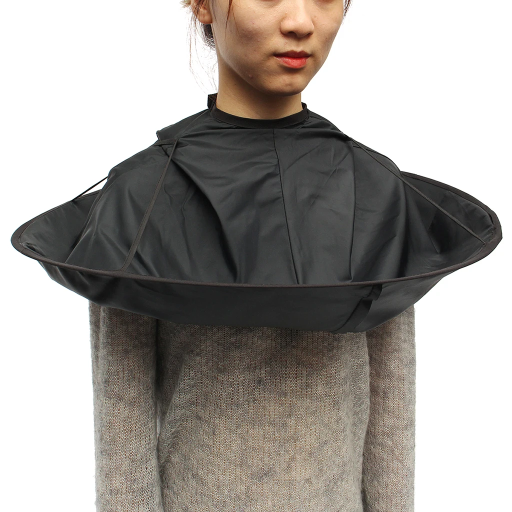 DIY Hair Cutting Cape Umbrella Cloak for Adult Barber Hairdressing Kit