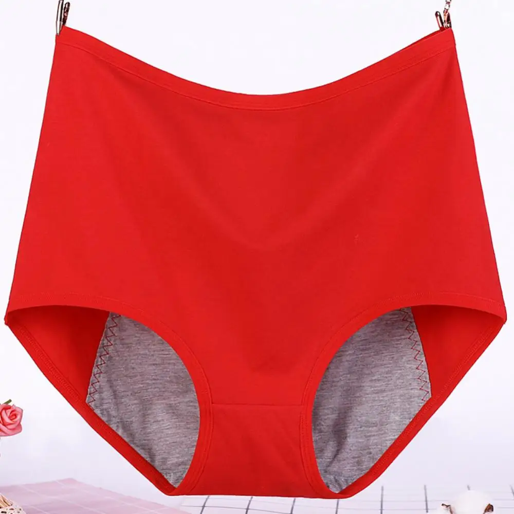 lace panties Women Casual High Waist Menstrual Period Leak Proof Underwear Cotton Briefs high waisted underwear for women