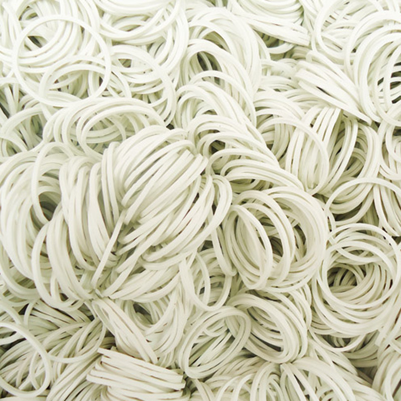Description Picture 5 of item50Pcs High Quality White Rubber Elastic Bands Stretchable Sturdy Rubber Rings Diameter 15mm-60mm
