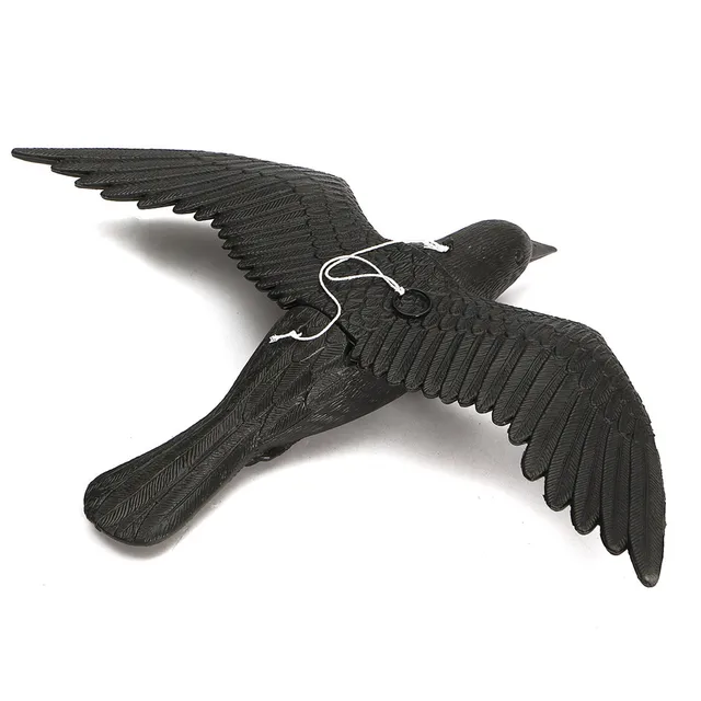 Simulazione corvo plastica uccello caccia esca decorazione Anti piccione  Spike per sbarazzarsi di piccioni e spaventare gli uccelli controllo dei  parassiti Hot - AliExpress