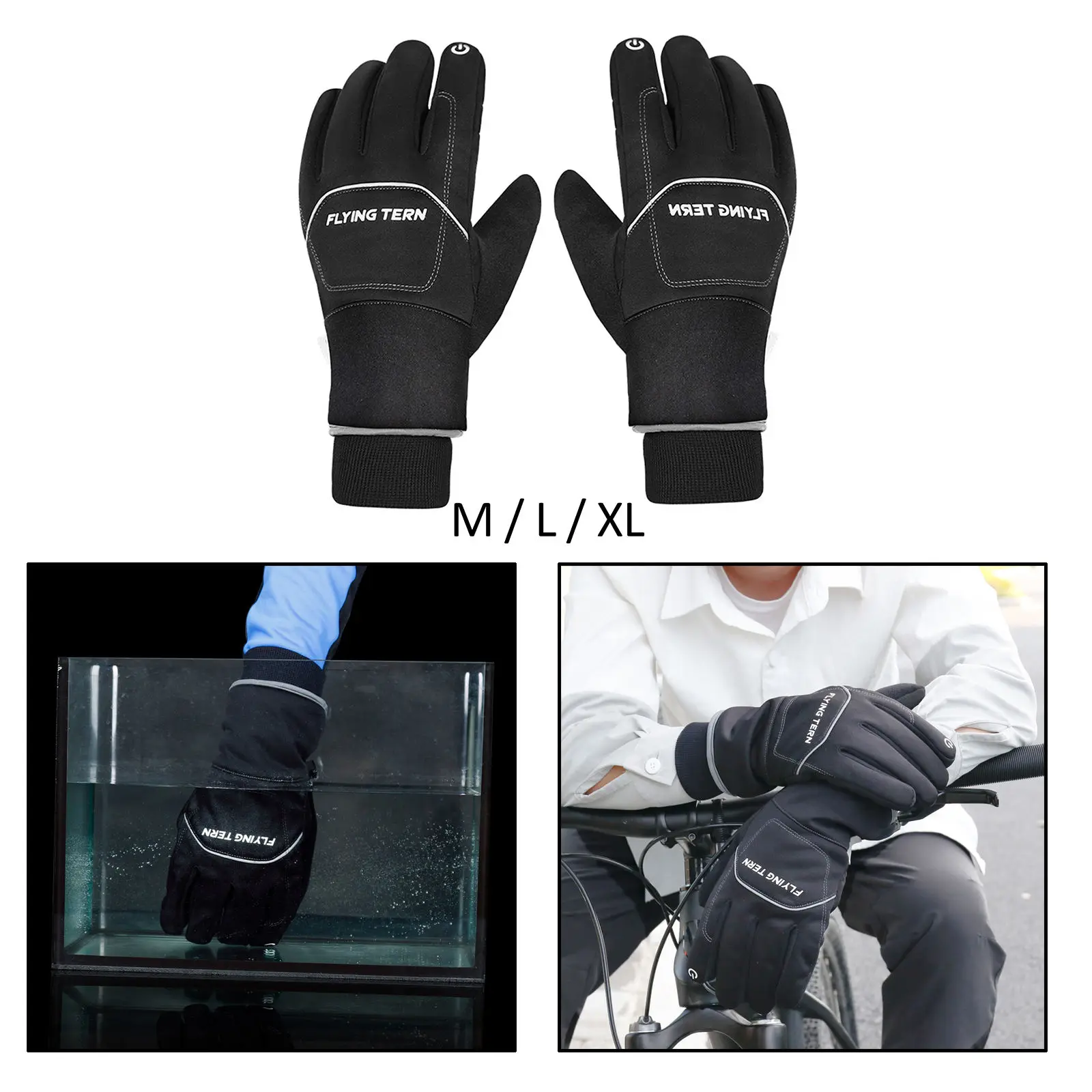 Winter Gloves Touchscreen Gloves Thermal Gloves for Running Hiking