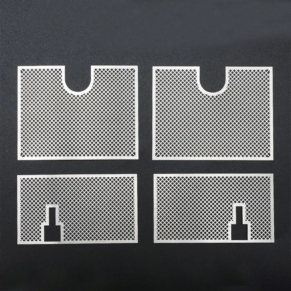 Decoration Metal Protective Net Armored Metal Guard Plate for 1/16 Heng Long German Tiger 3818 RC Tank Upgrade Parts
