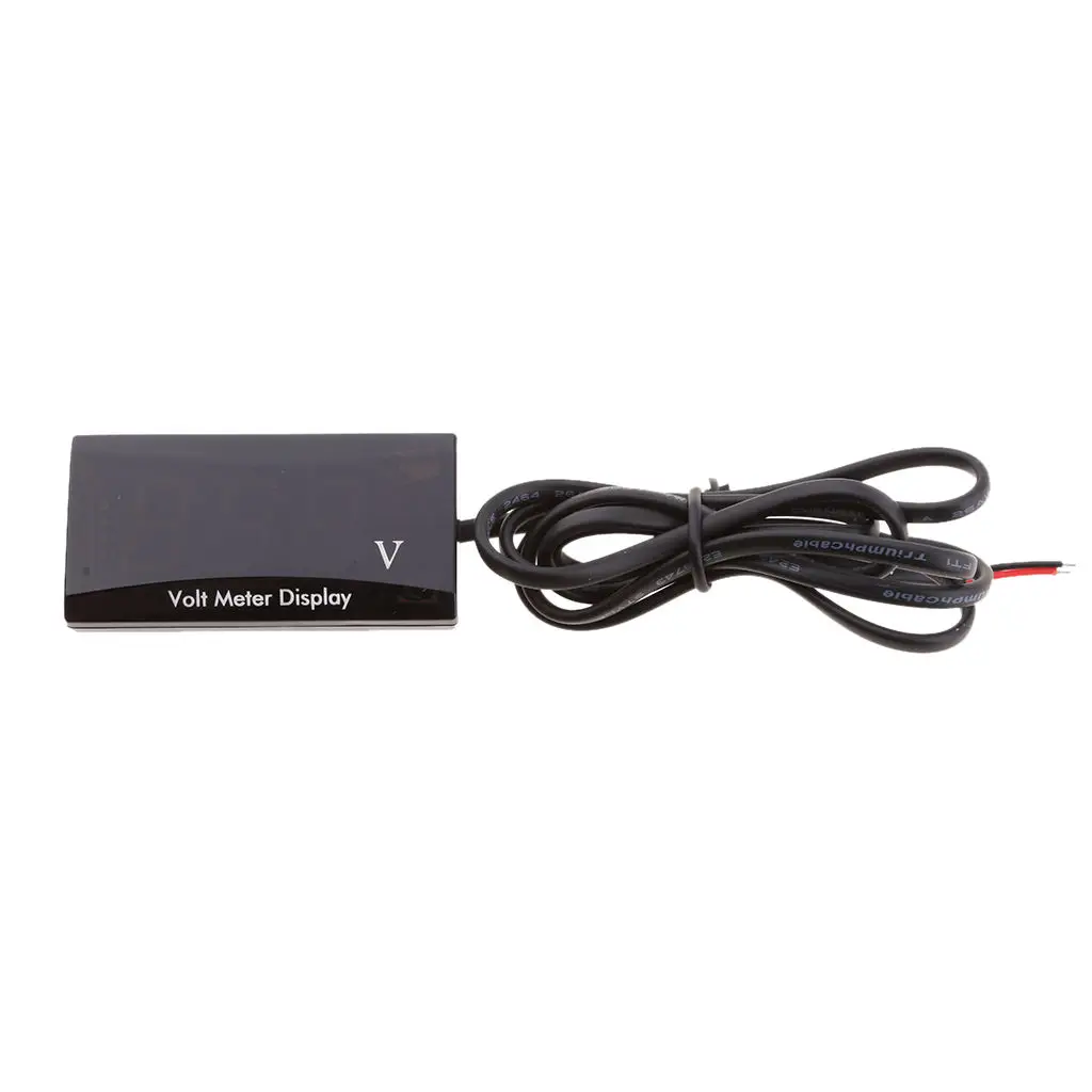 8-16V LED Display Digital Voltmeter Panel Voltage Meter For Car