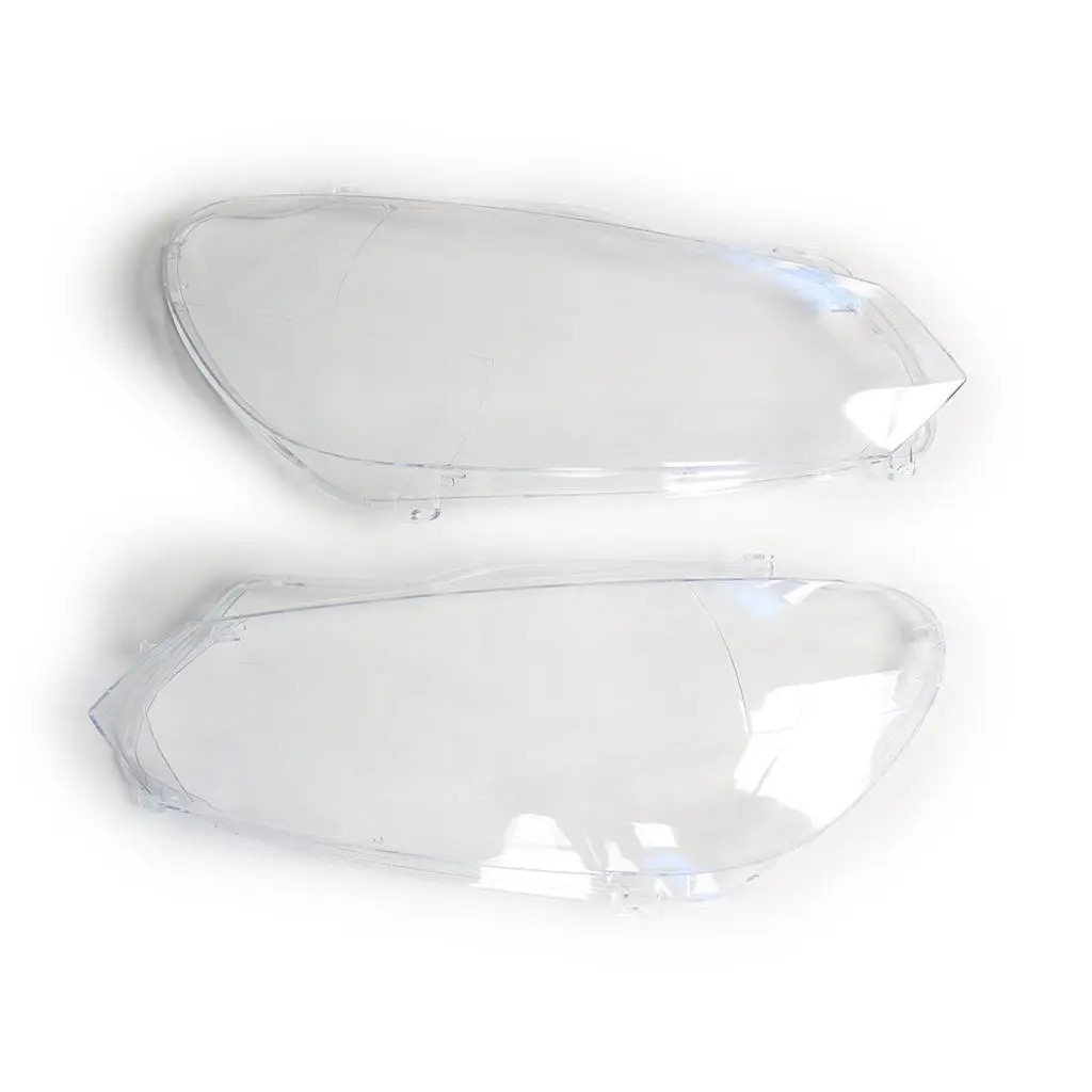 2-pack Headlight Headlamp Lense Clear for Golf 6 Professional
