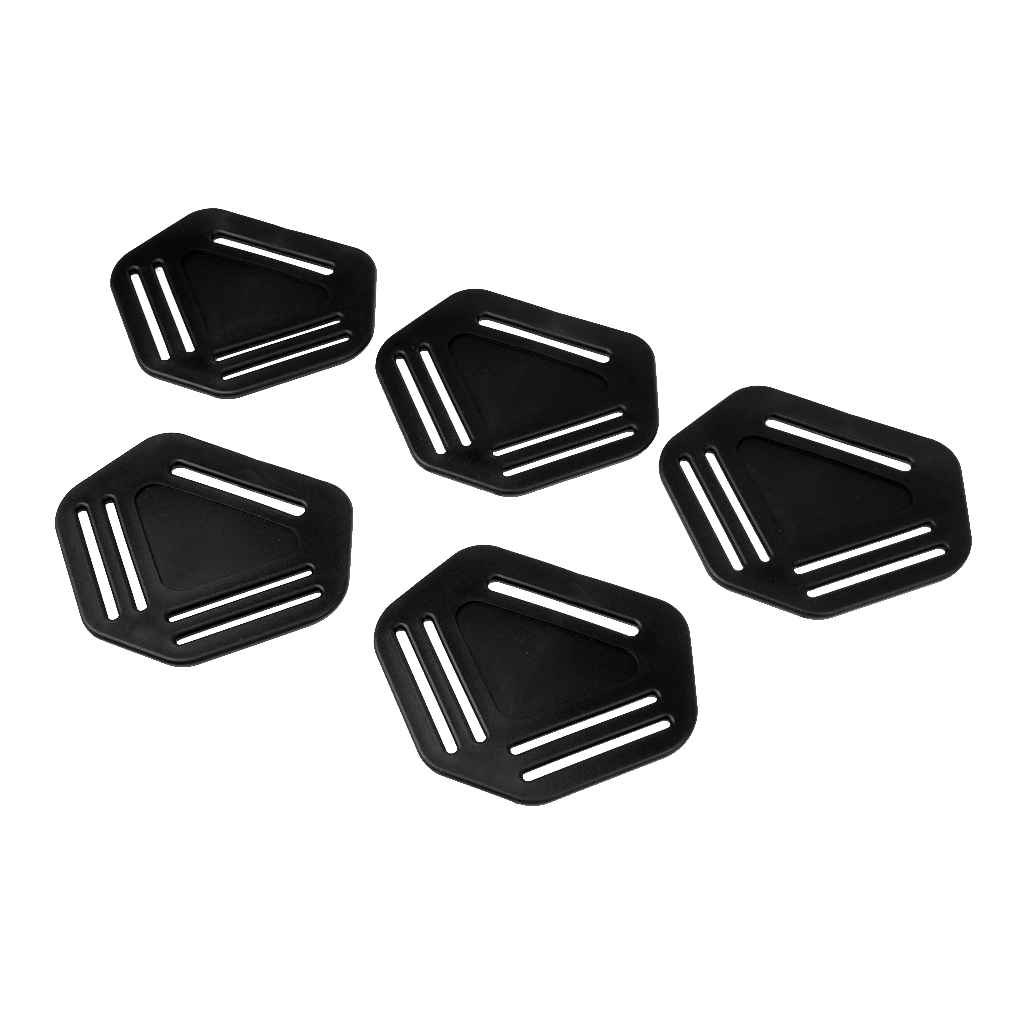 5 Pieces Plastic Buckle Splitter Plate for Full Body Rock Climbing Harness Climbing Hiking Accessories
