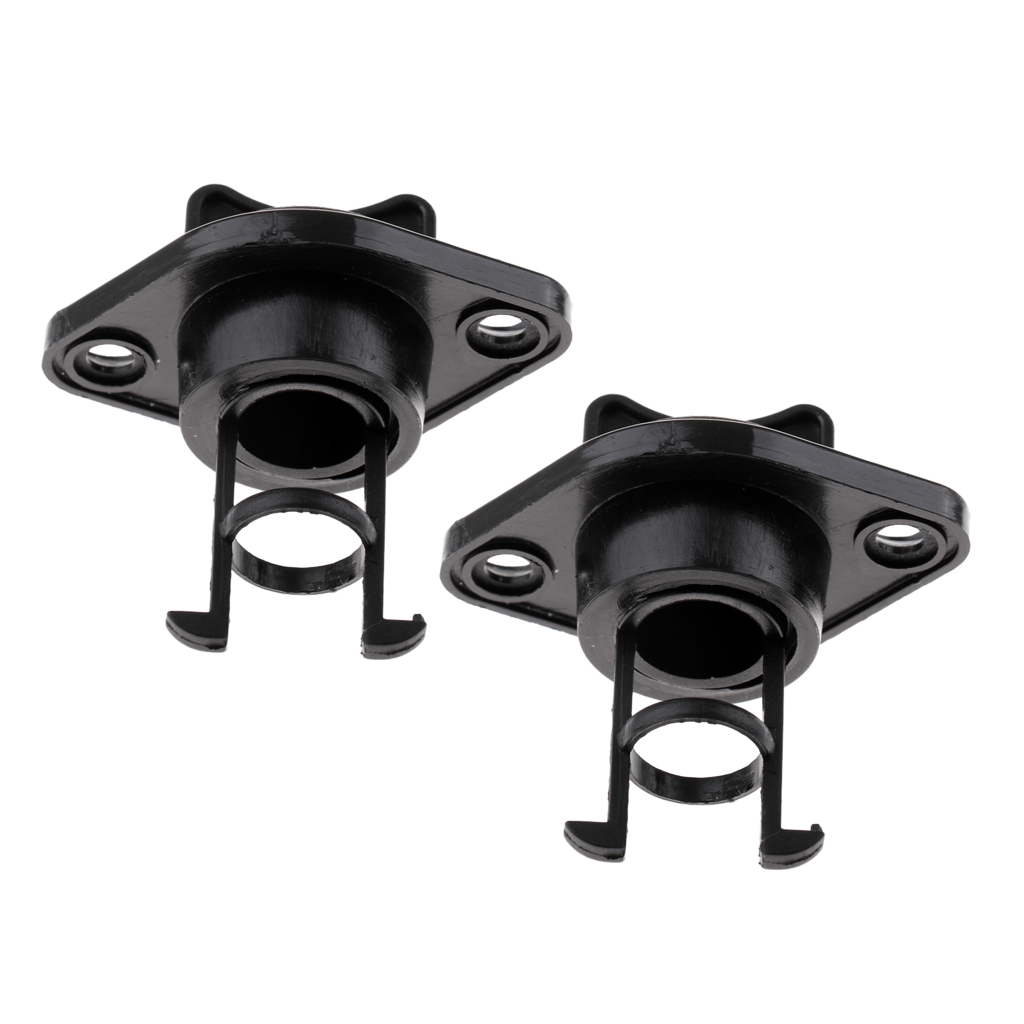 2 Pieces 1'' 25mm Durable Nylon Marine Boat Drain Plug Scupper Fishing Kayak Raft Hull Transom Screw Bung Replacement