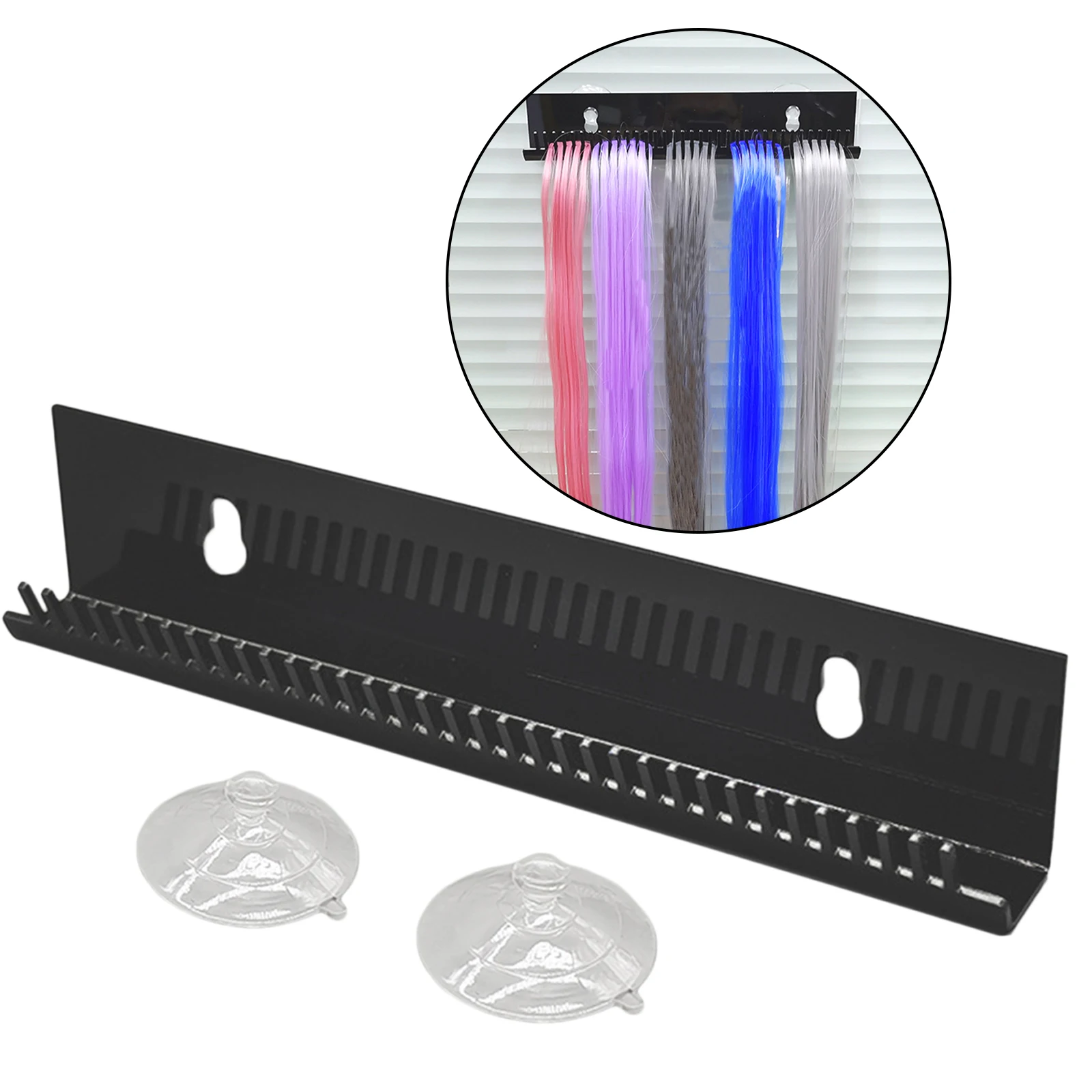 Professional Hair Extension Storage Holder Rack Hanger for Braiding Weaving