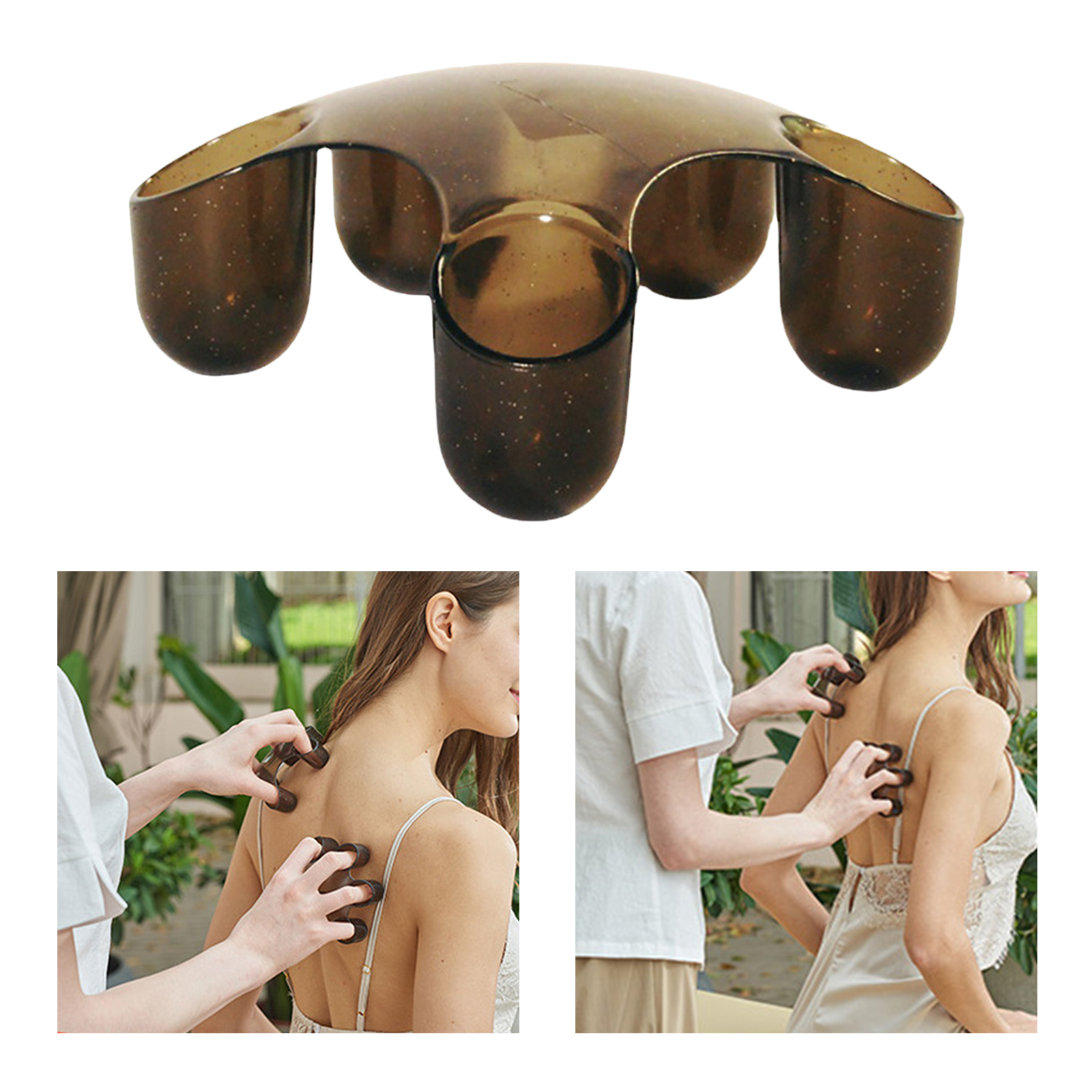 Five Finger massager Fingers Head Scratcher Hair Massager Neck Massage Scalp Pressure Relaxation For Hair Care Head Body Relax
