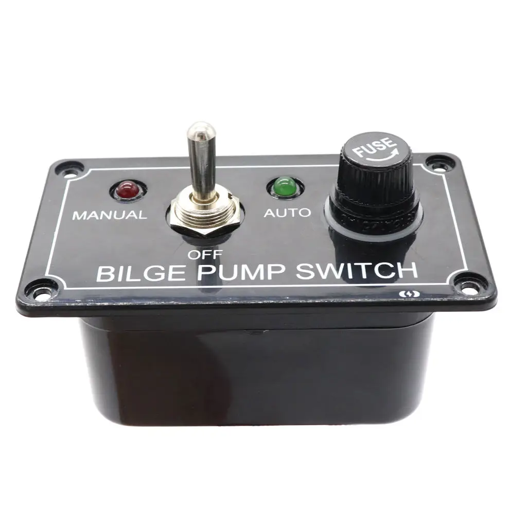 1 Set Bilge Pump Control Panel 3 Ways Bilge Pump Control Panel