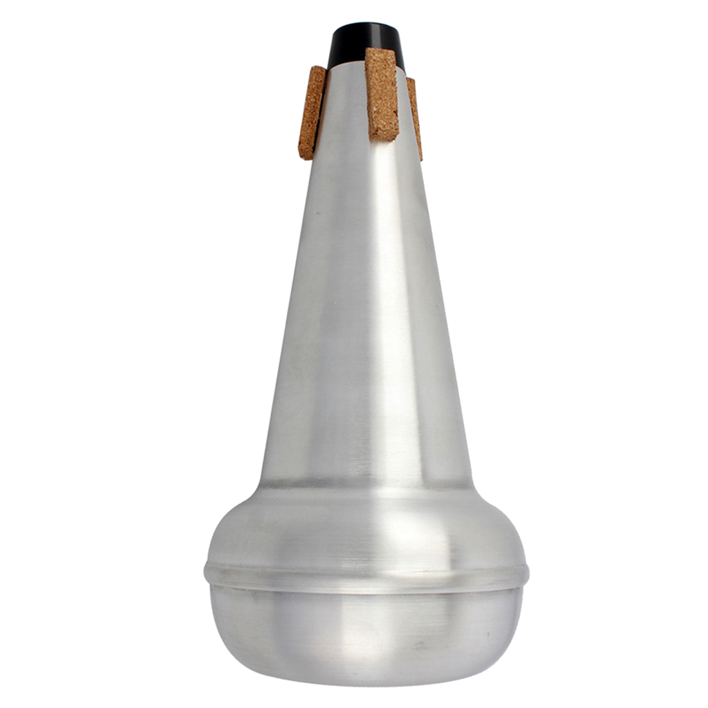 Sliver Aluminium Alloy Mute Norrow Tone For Tenor Trombone Musicians Tool