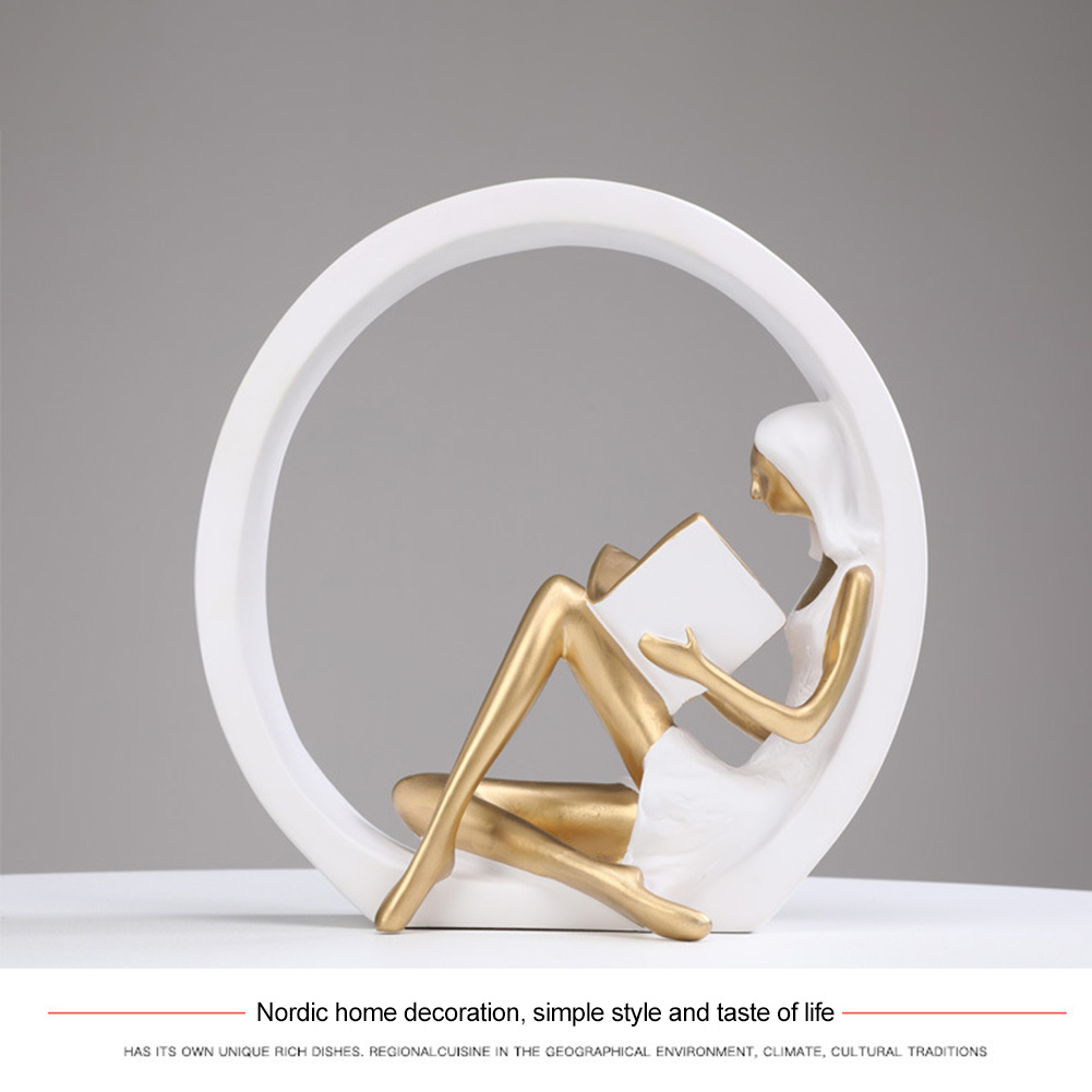presente sala estar simples arte abstrata escultura