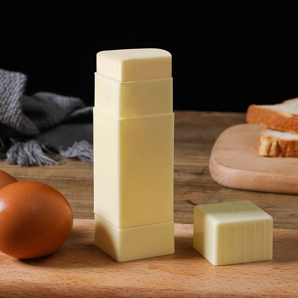 Distributeur de beurre rotatif avec couvercle en plastique pour épander le beurre de maïs ou pancakes 