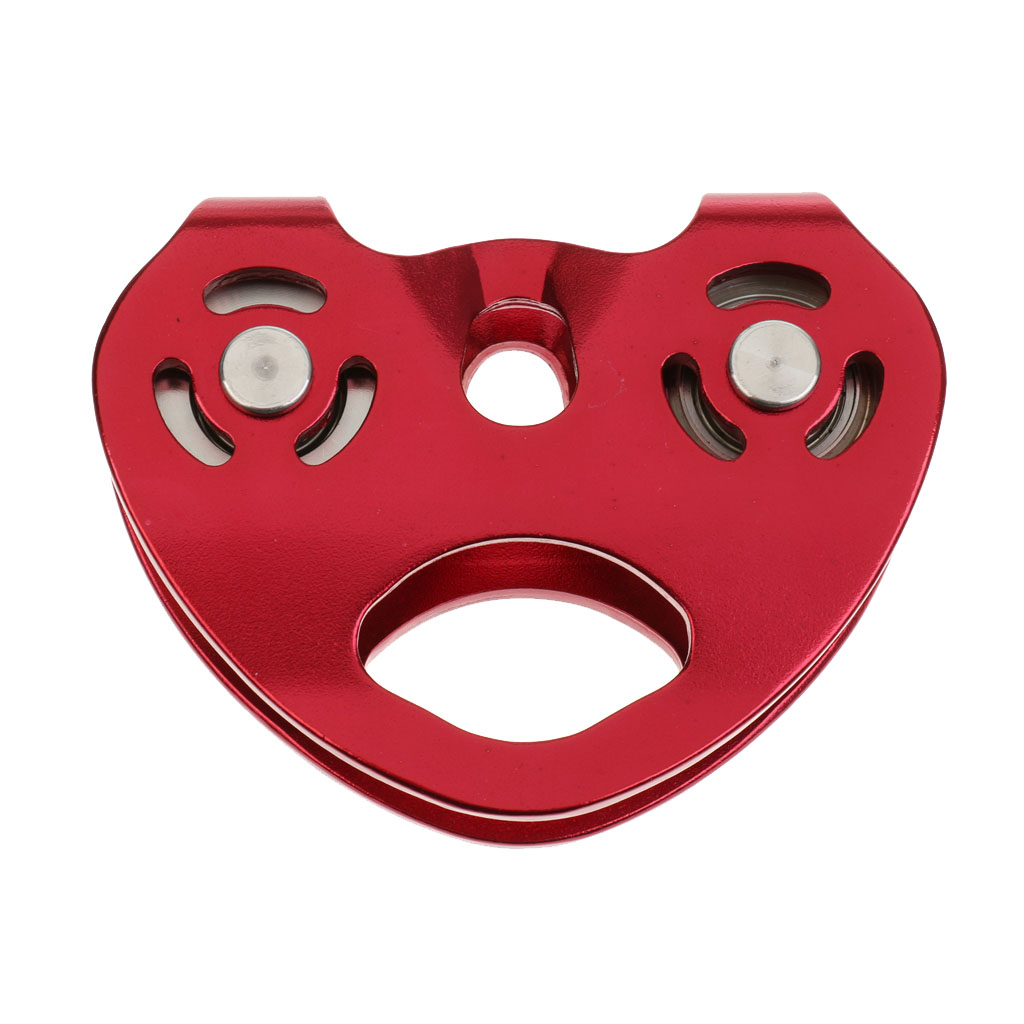 High  ​​ Trolley Rock Climbing Double Pulley 25KN 5600Lb