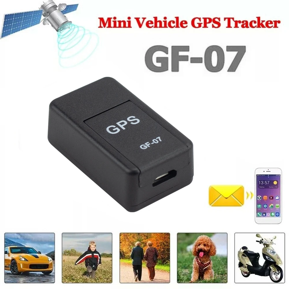 Gps Tracker Car Vehicle Locator Motorcycle Tracker Car GF07 Mini Truck Locator Anti-Lost Recording Tracker Gps Tracking Device GPS Trackers