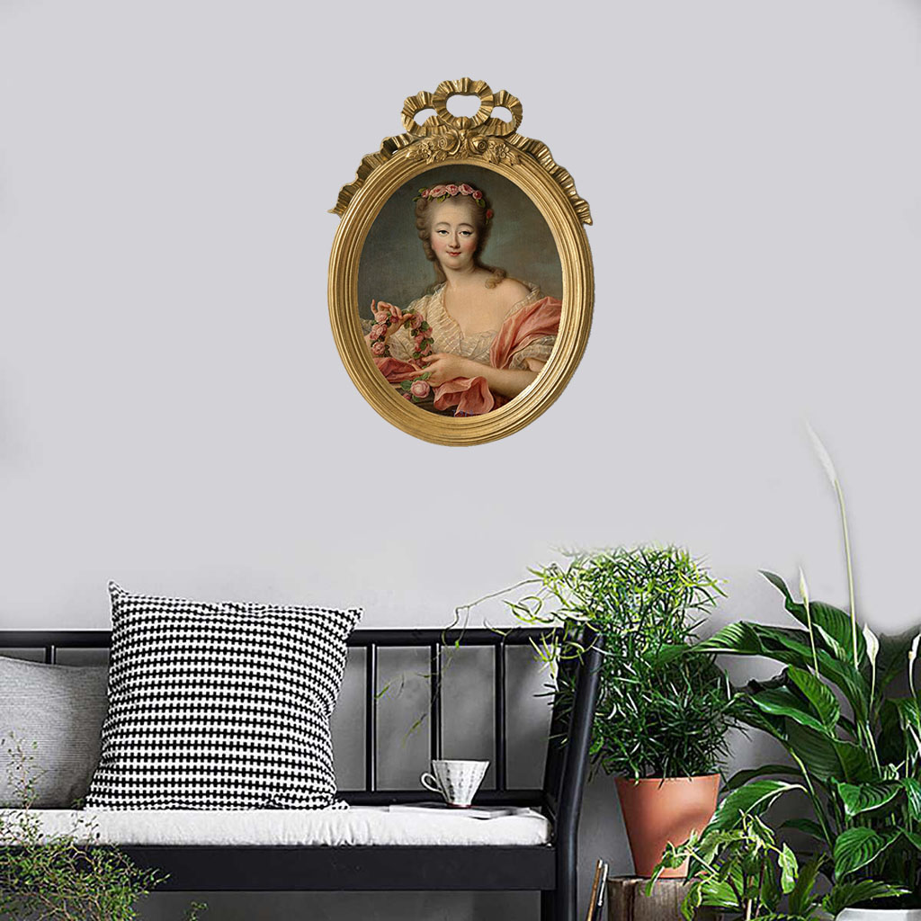 Photo Frame Decorative Ornament Decoration Gold Classic Holders for Living Room Home Decor Bedroom Bathroom Movie Theater